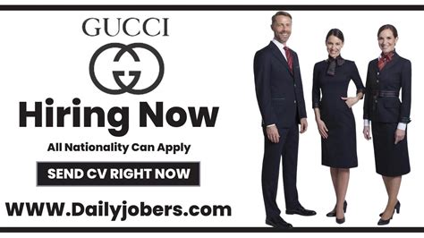 gucci manufacturing careers.